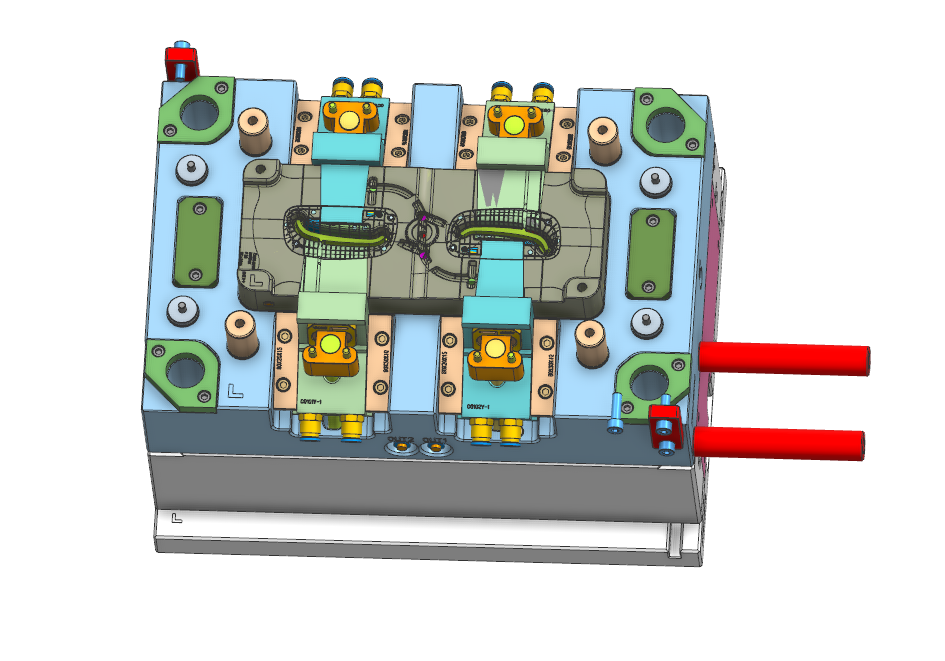 安全带出口盖板模具3D-1.png